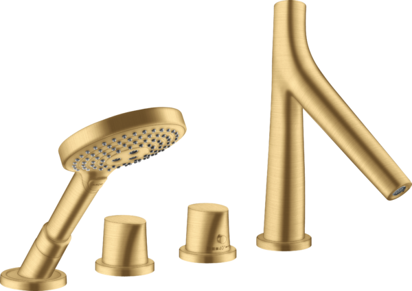 4-Loch Wannenrandarmatur mit Thermostat