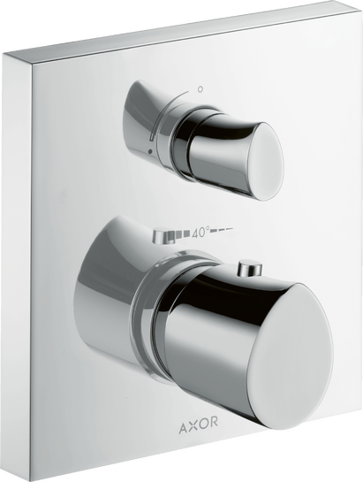 Termostat til innbygging med avsperring