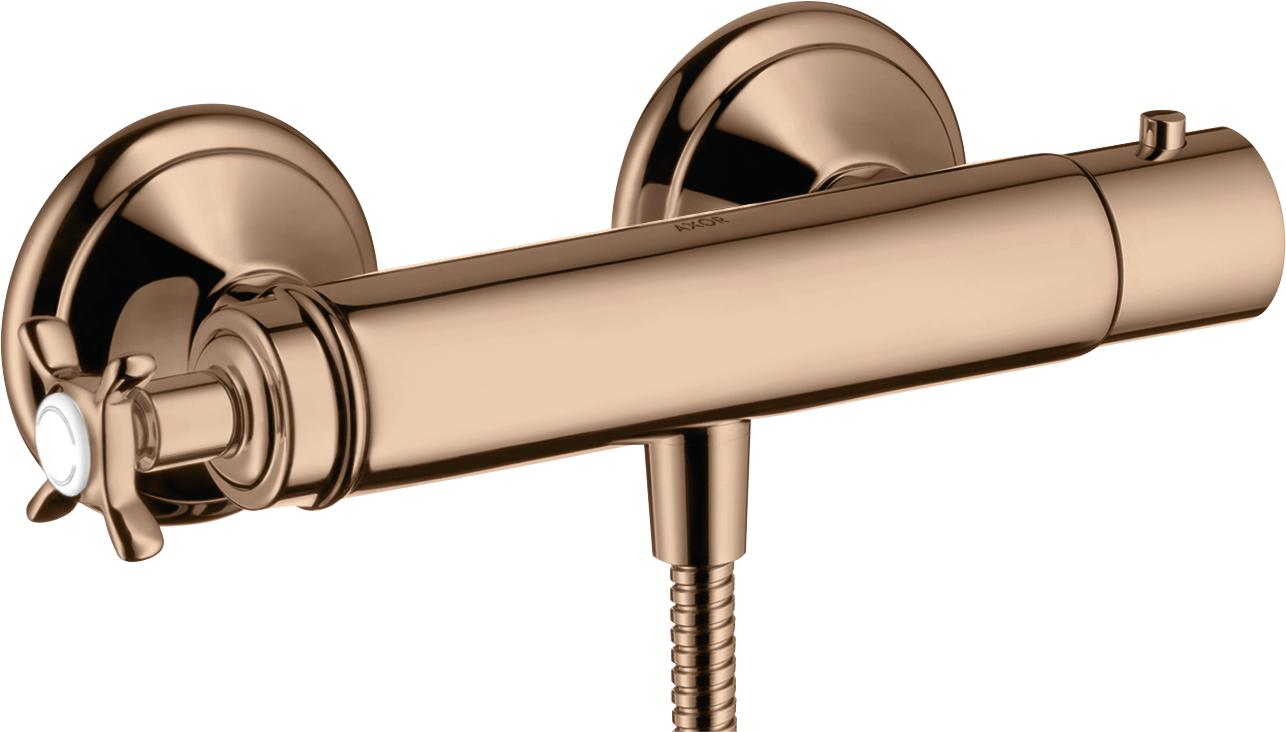 Brausethermostat Aufputz mit Kreuzgriff