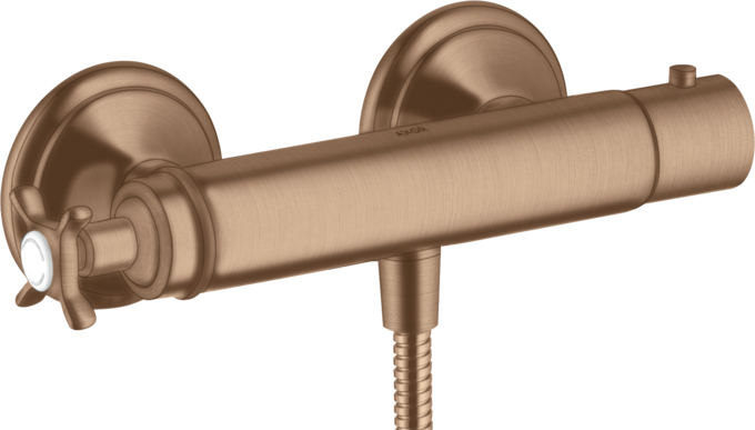 AXOR Montreux Mitigeur thermostatique de douche avec poignée croisillon — 16261310