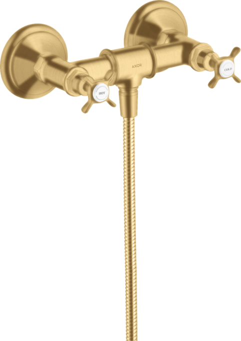AXOR Montreux Mélangeur de douche avec poignées croisillons — 16560250
