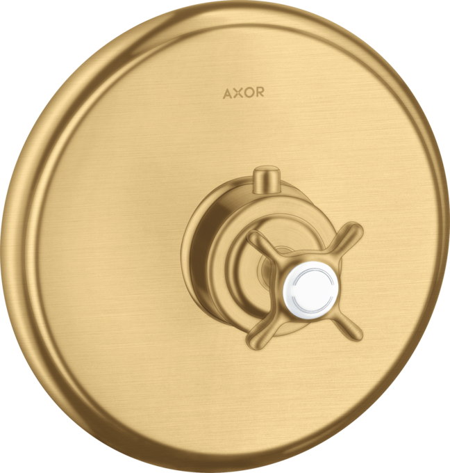AXOR Montreux Thermostatique encastré haut débit, poignée croisillon — 16815250
