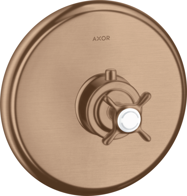 AXOR Montreux Thermostatique encastré haut débit, poignée croisillon — 16815310