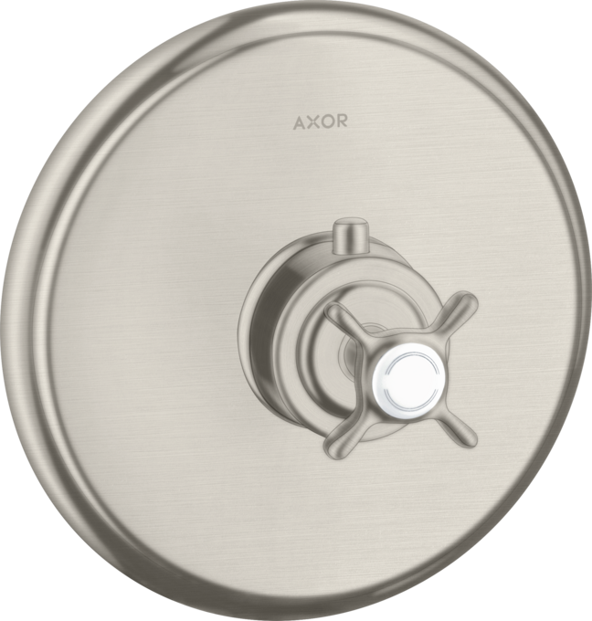 AXOR Montreux Thermostatique encastré haut débit, poignée croisillon — 16815800