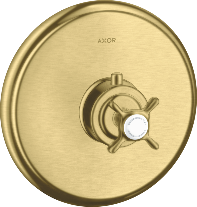 AXOR Montreux Thermostatique encastré haut débit, poignée croisillon — 16815950