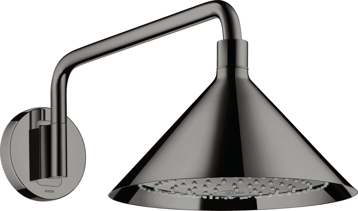 アクサー 壁付式オーバーヘッドシャワー 240mm 2ジェット designed by フロント