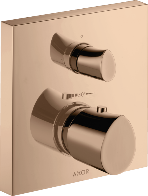 AXOR Starck Organic Thermostatique encastré avec robinet d'arrêt — 12715300
