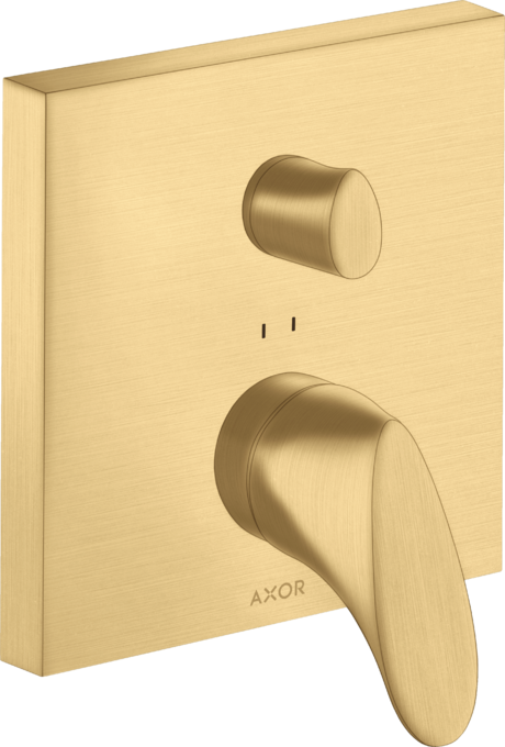 ééngreeps badmengkraan afbouwdeel met zekerheidscombinatie