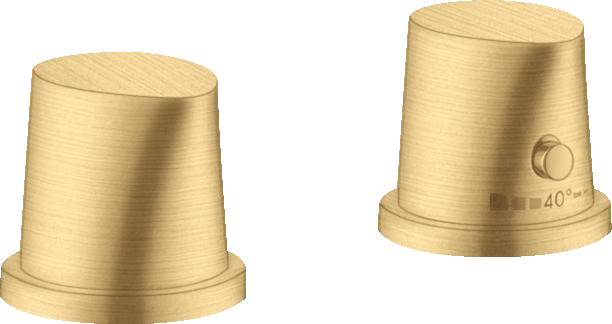 2-Loch Wannenrandarmatur mit Thermostat