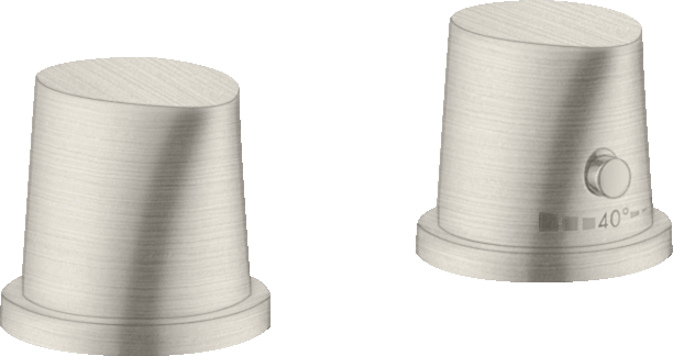 Termostato de 2 agujeros sobre borde de bañera