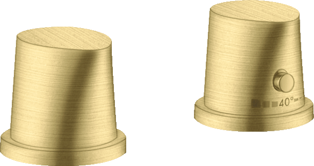 2-Loch Wannenrandarmatur mit Thermostat