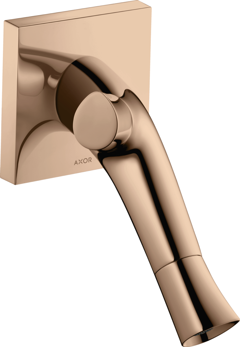2-handle basin mixer for concealed installation wall-mounted with spout 187 mm