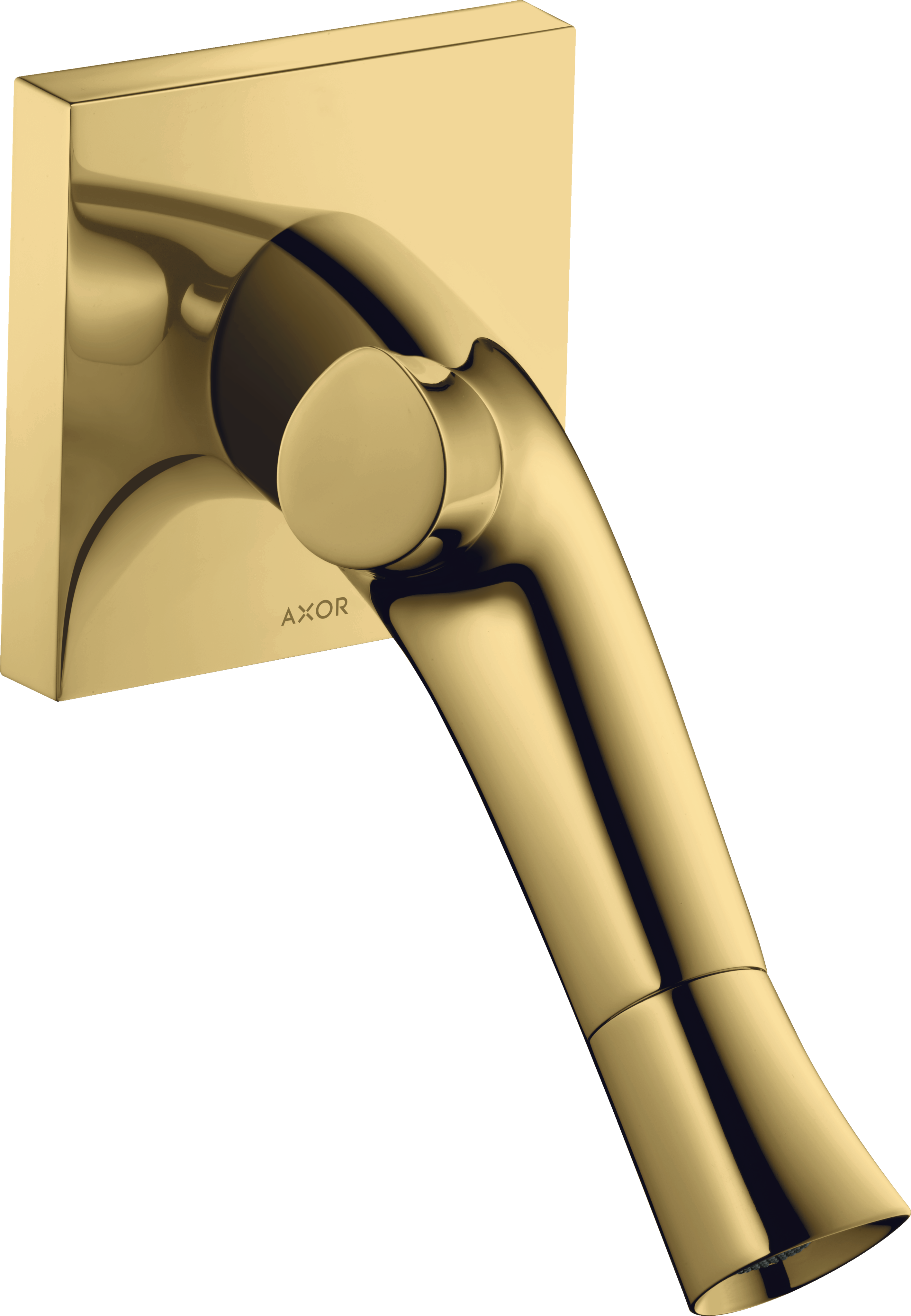 2-handle basin mixer for concealed installation wall-mounted with spout 187 mm