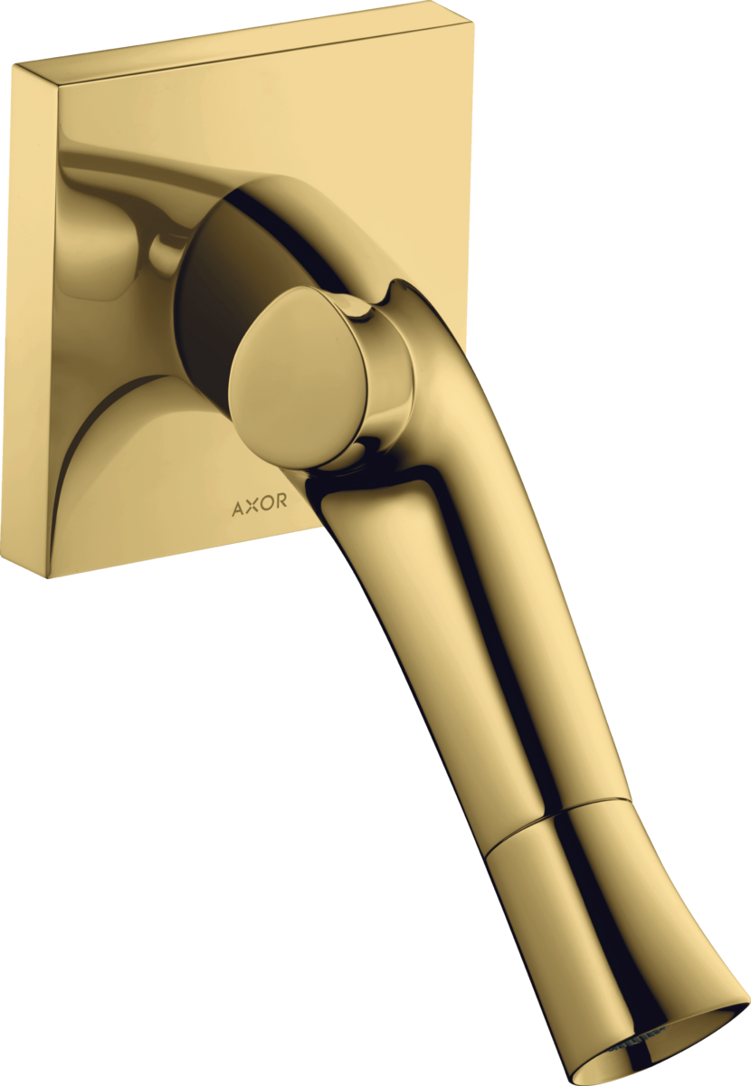 2-handle basin mixer for concealed installation wall-mounted with spout 187 mm