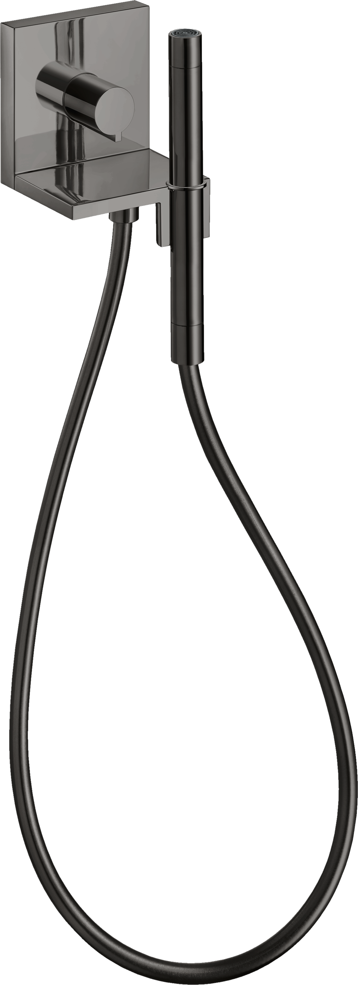 Hand shower module 120/120 for concealed installation square