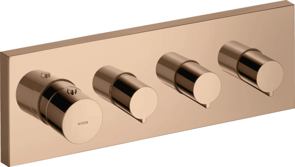 Termostatmodul 360/120 til innbygging square med 3 uttak
