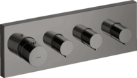 Thermostatic module 360/120 for concealed installation square for 3 functions