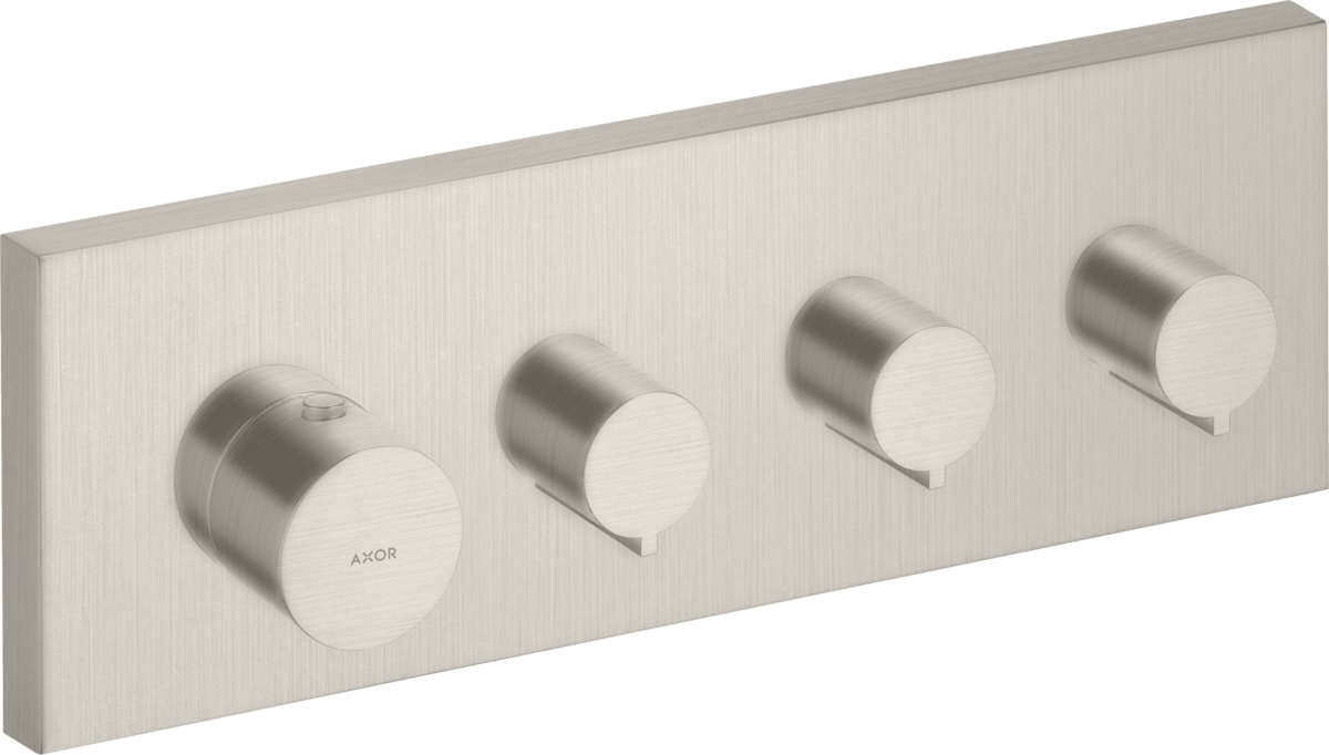 Thermostatmodul 360/120 Unterputz eckig für 3 Verbraucher