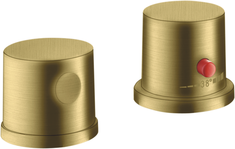 Set esterno termostatico 2 fori a bordo vasca