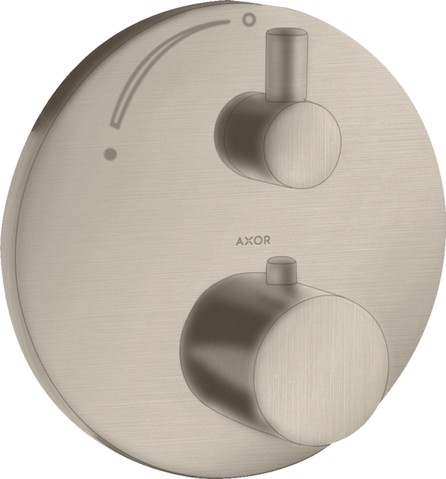 AXOR Uno Thermostatique encastré avec robinet d'arrêt — 38700820