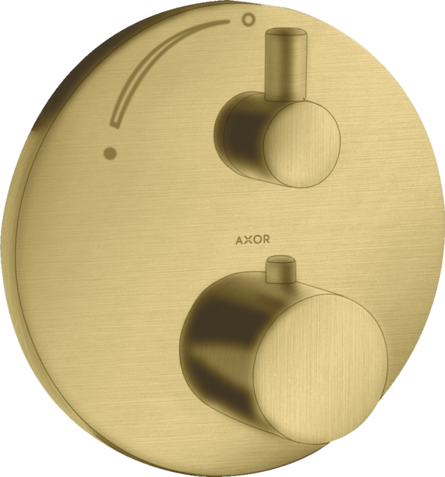 AXOR Uno Thermostatique encastré avec robinet d'arrêt — 38700950