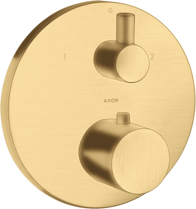 AXOR Uno Thermostatique encastré avec robinet d'arrêt/inverseur — 38720250