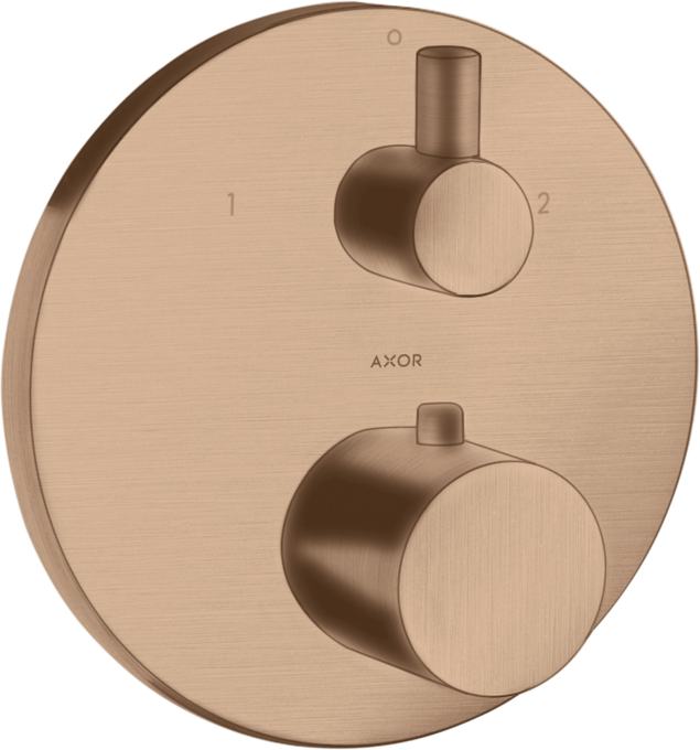 AXOR Uno Thermostatique encastré avec robinet d'arrêt/inverseur — 38720310