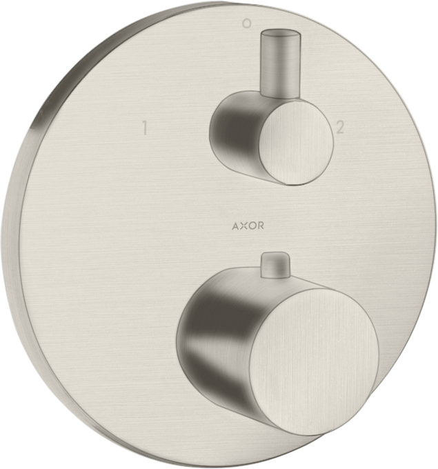 AXOR Uno Thermostatique encastré avec robinet d'arrêt/inverseur — 38720800