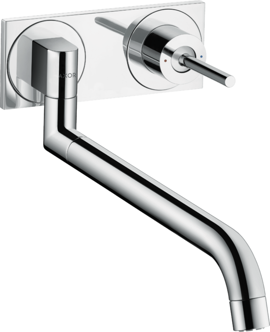 アクサー キッチン水栓: アクサーウノ, 壁付式シングルレバー引出式 