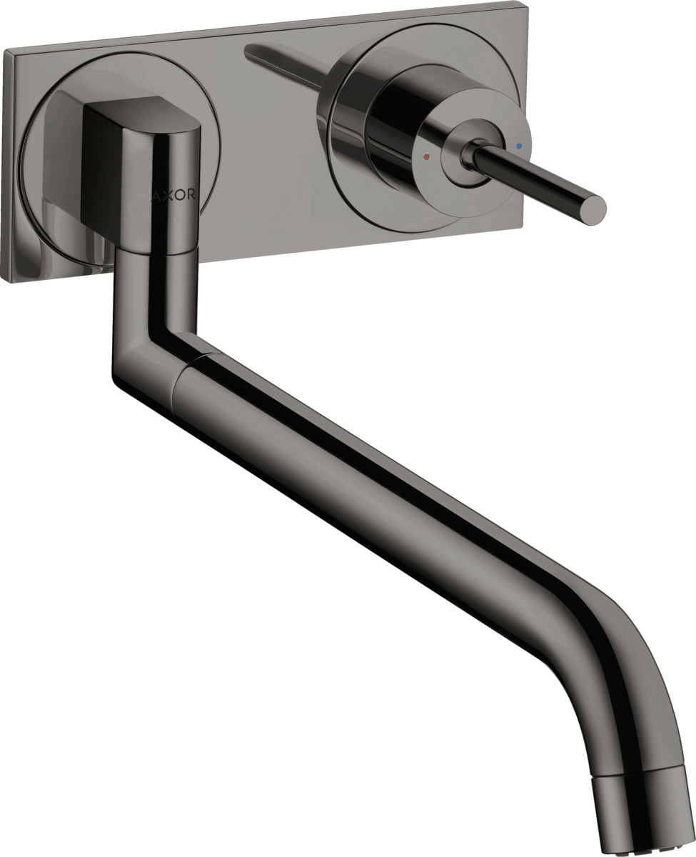 Single lever kitchen mixer for concealed installation wall-mounted