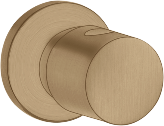 Shut-off valve for concealed installation