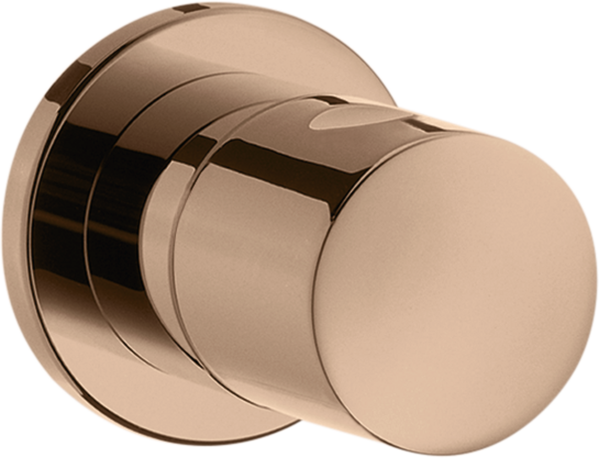 Shut-off valve for concealed installation