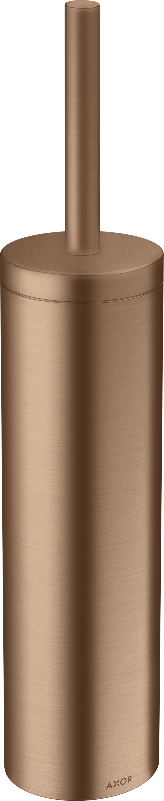 Toilet brush holder wall-mounted