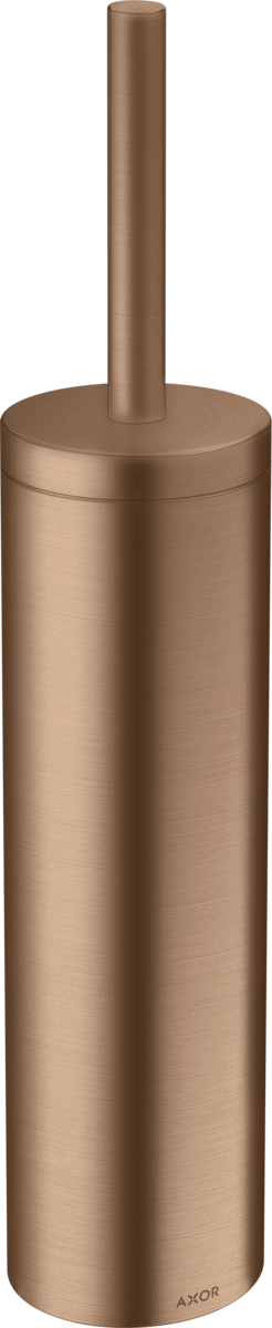 Toilet brush holder wall-mounted