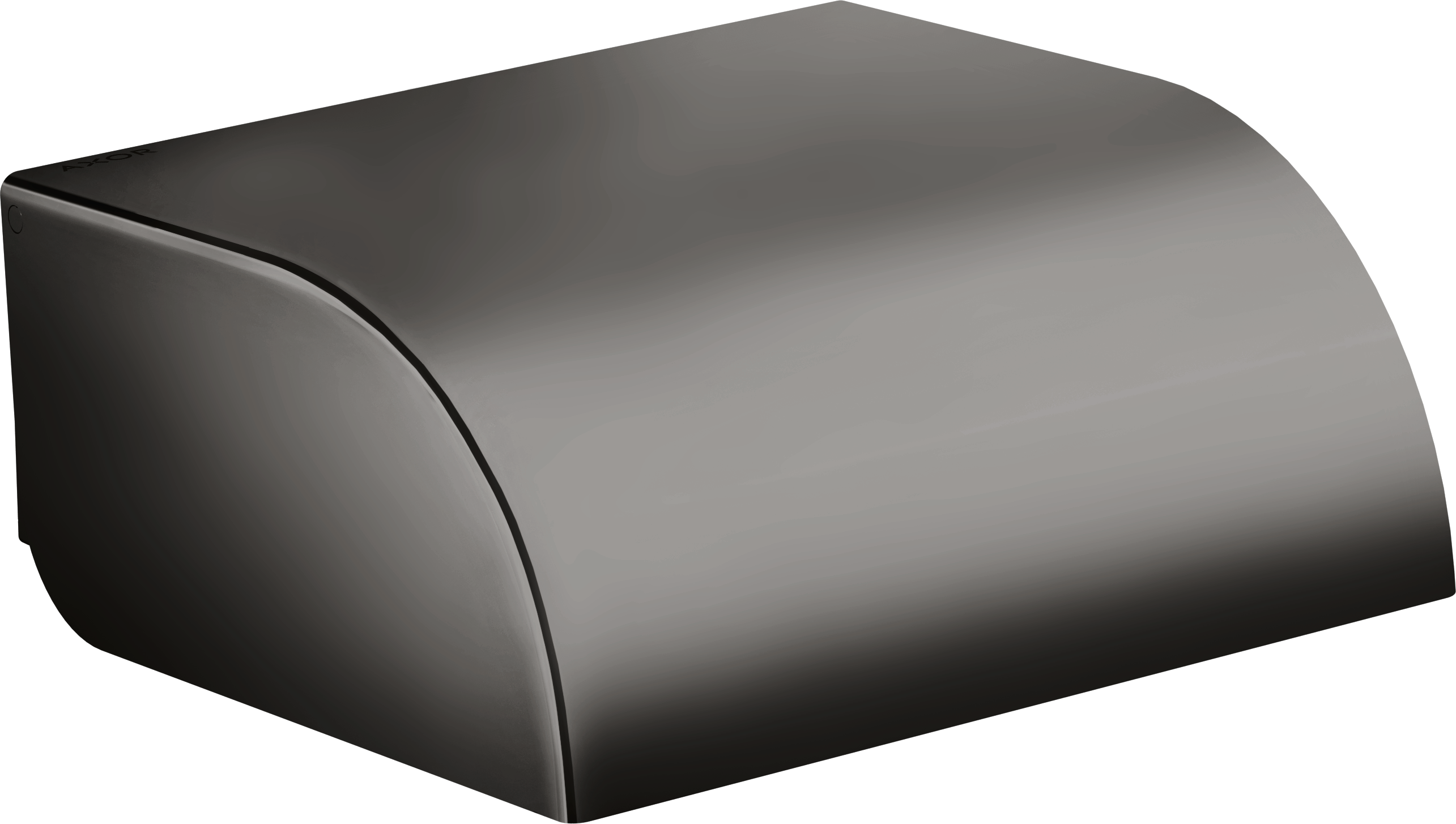 Toilet paper holder with cover