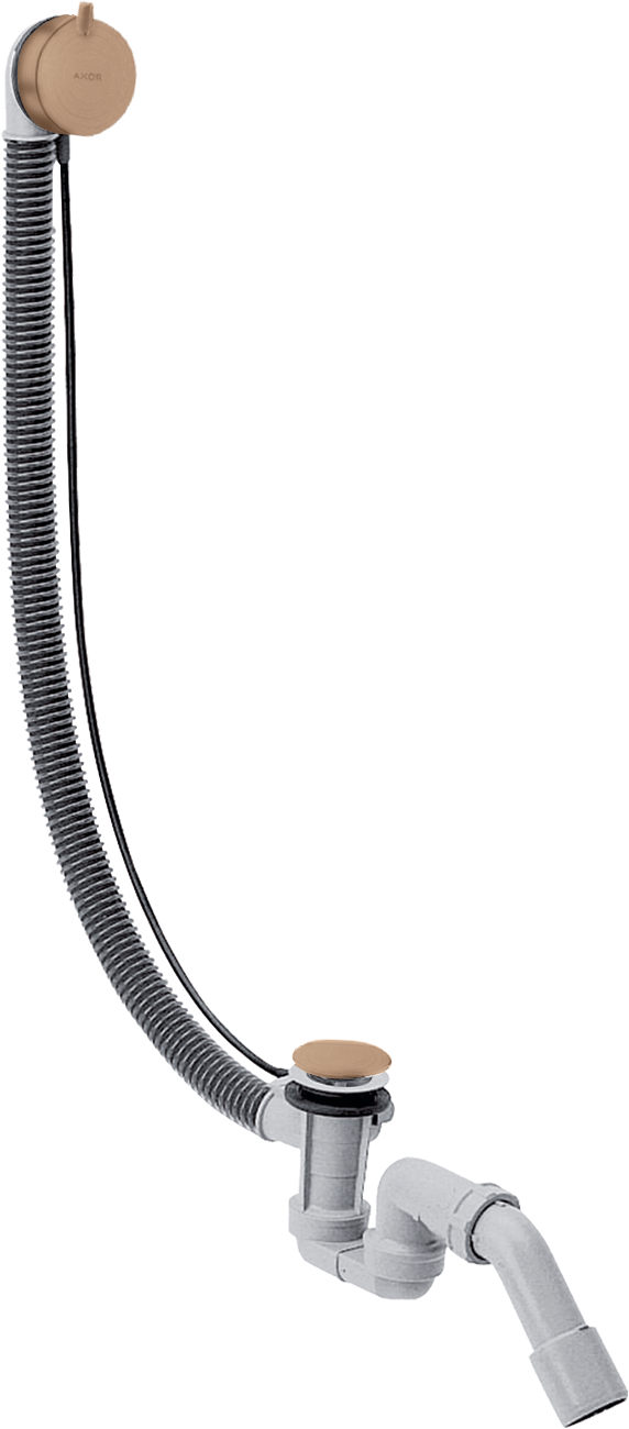 Complete set waste and overflow set for special bath tubs