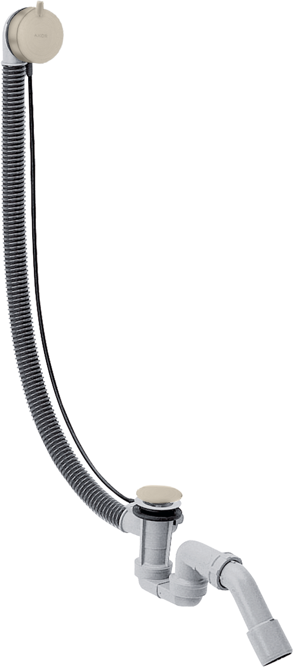 Complete set waste and overflow set for special bath tubs