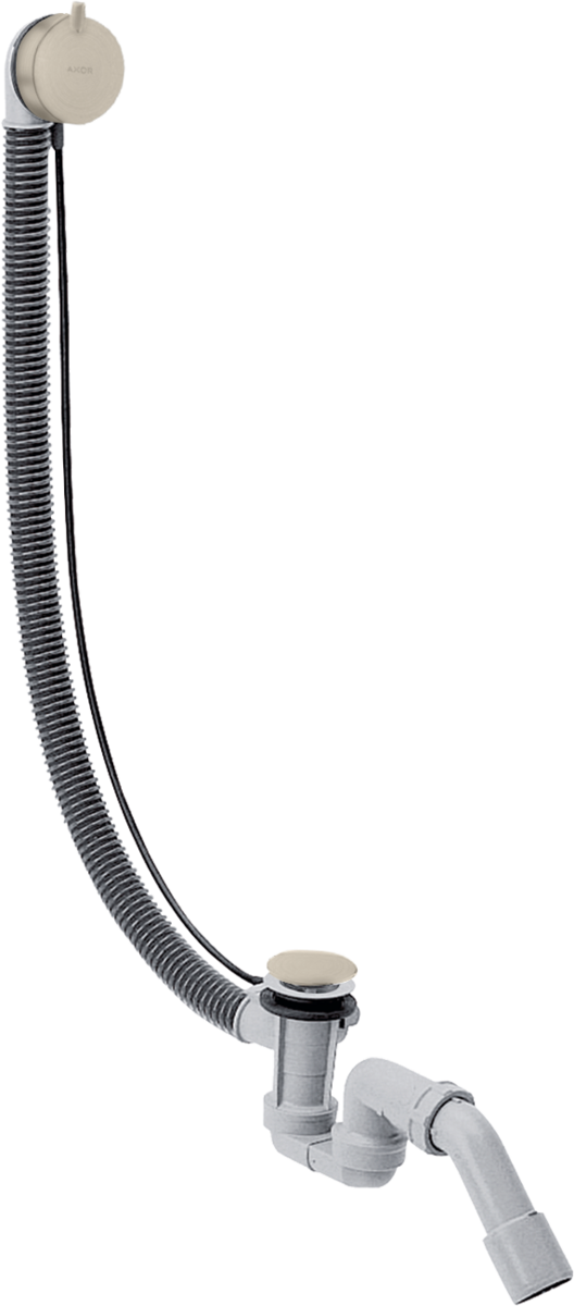 Complete set waste and overflow set for special bath tubs