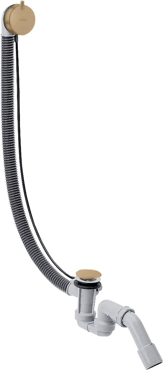 Complete set waste and overflow set for special bath tubs