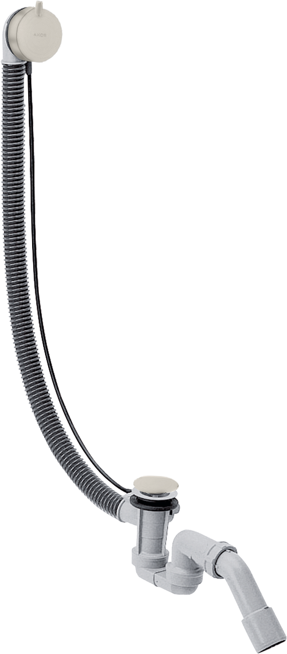 Complete set waste and overflow set for special bath tubs