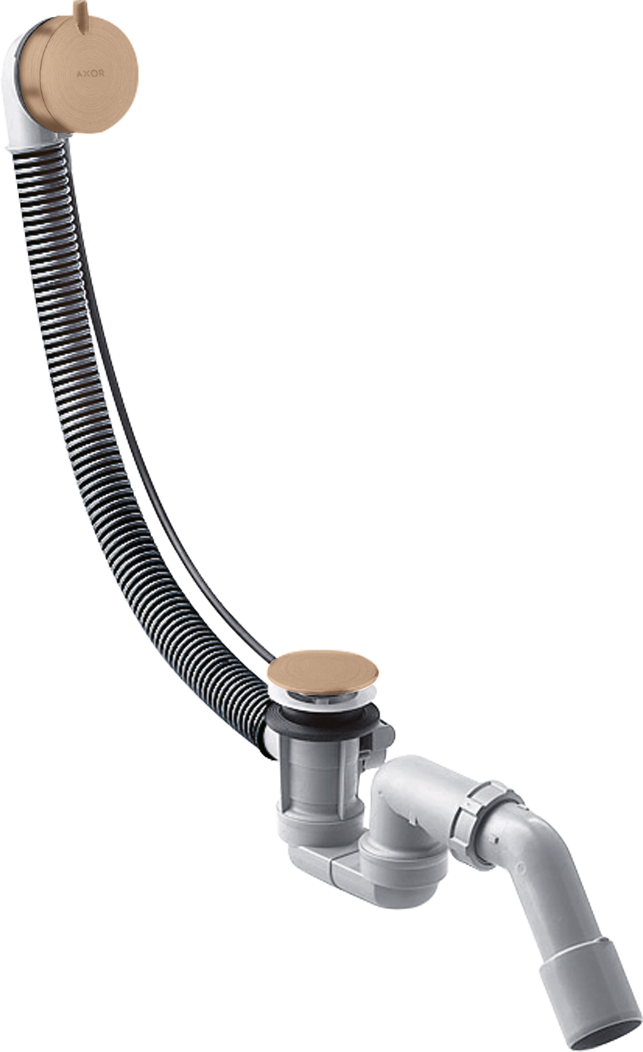 Complete set waste and overflow set for standard bath tubs