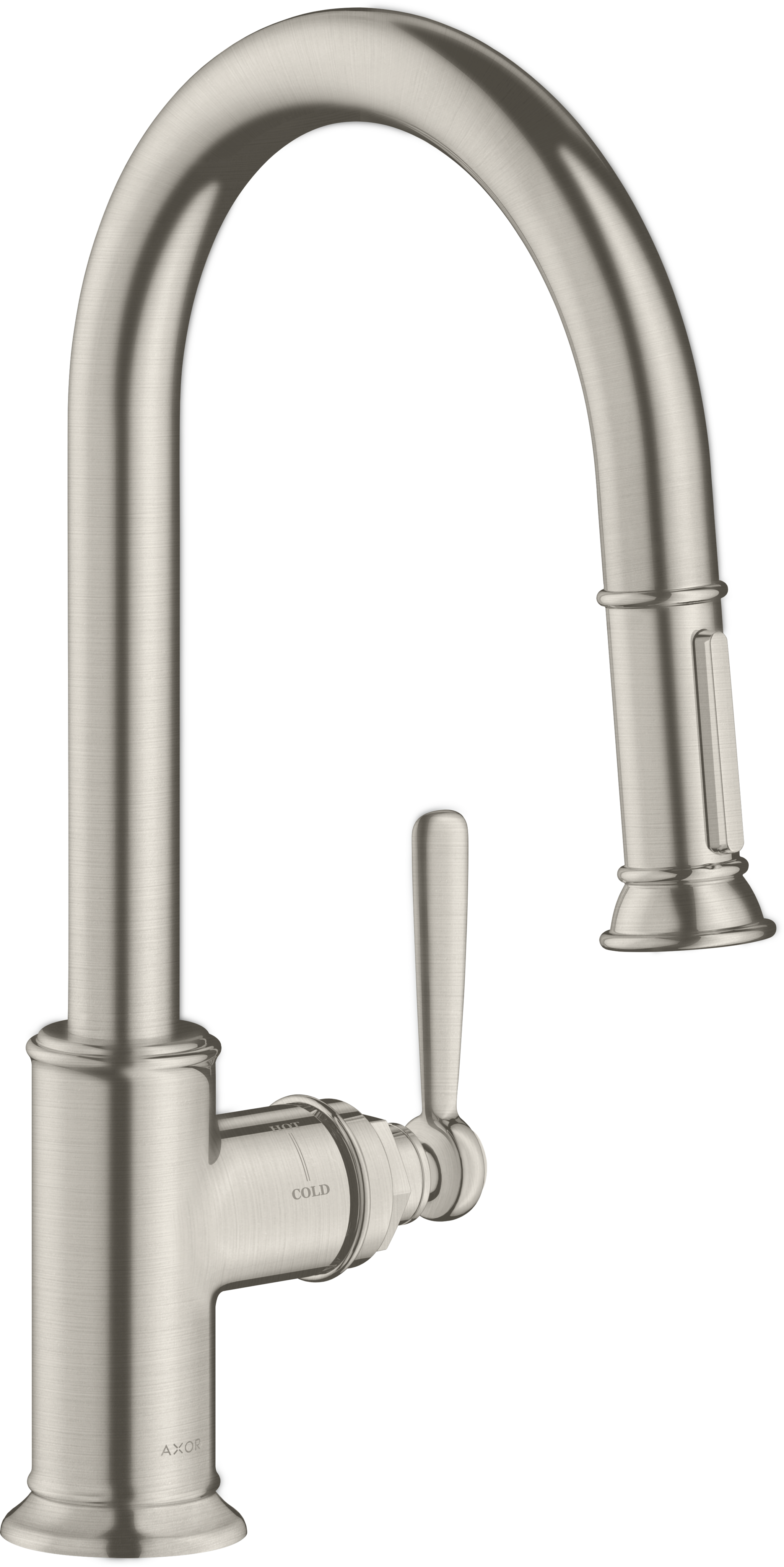 Einhebel-Küchenmischer 180 mit Ausziehbrause