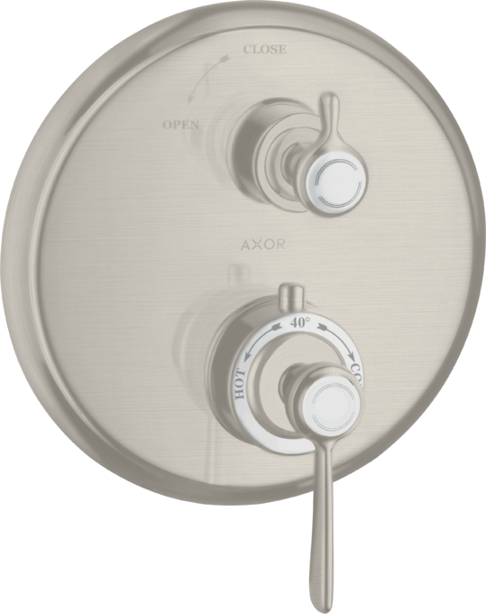 AXOR Montreux Thermostatique encastré avec robinet d’arrêt, poignée manette — 16801800