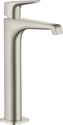 Single lever basin mixer 250 with lever handle for wash bowls with waste set