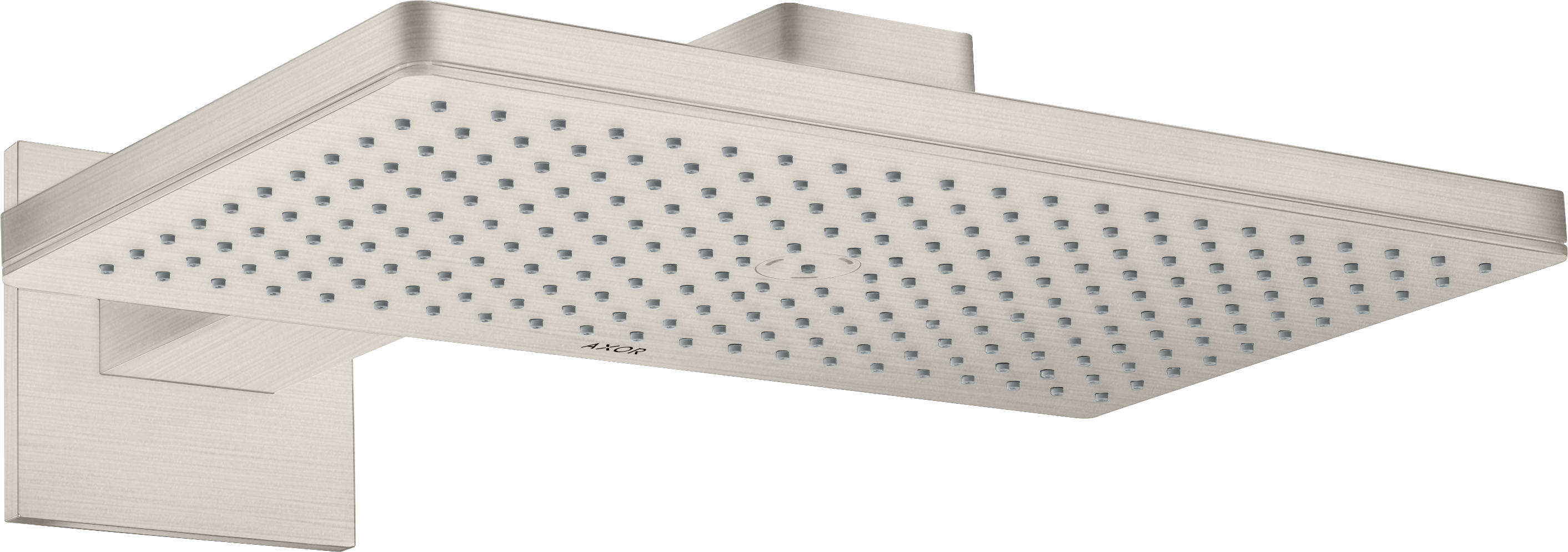 Overhead shower 460/300 1jet with shower arm and square escutcheon