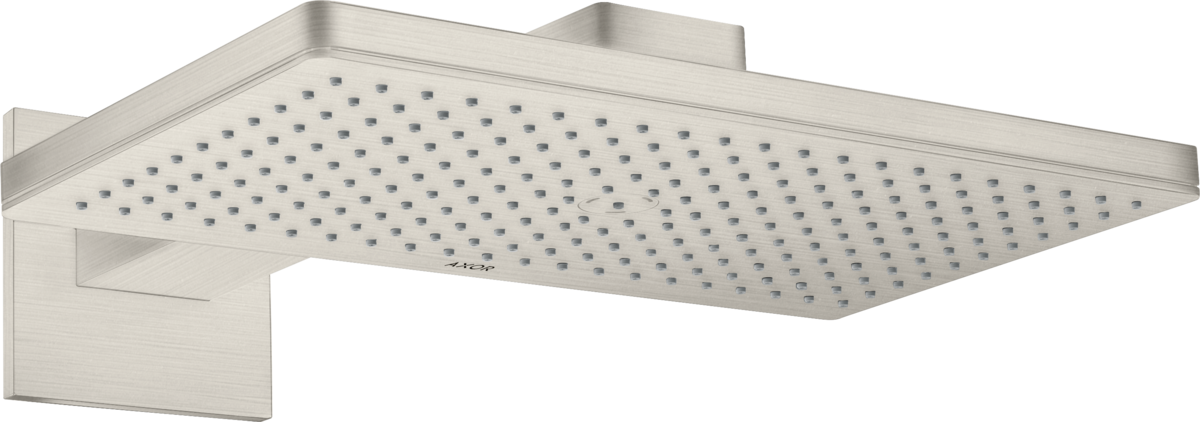 Overhead shower 460/300 1jet with shower arm and square escutcheon