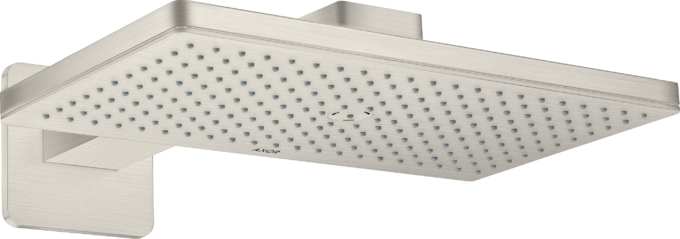 AXOR ShowerSolutions Douche de tête 460 / 300 mm 1jet avec bras de douche 450 mm et rosace softsquare — 35274800