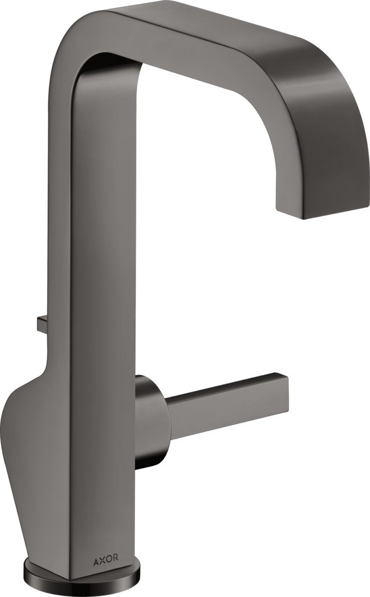 Single lever basin mixer 190 with pin handle and pop-up waste set