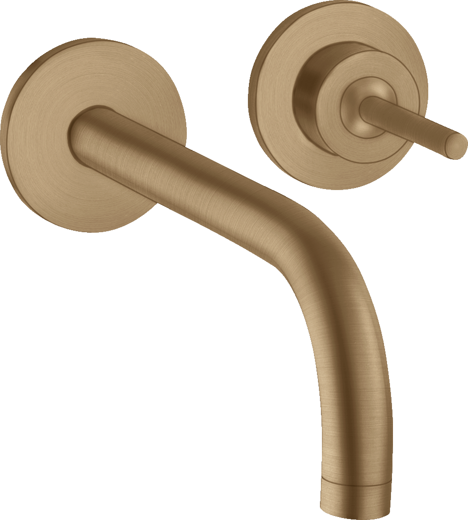 Single lever basin mixer for concealed installation wall-mounted with spout 225 mm and escutcheons