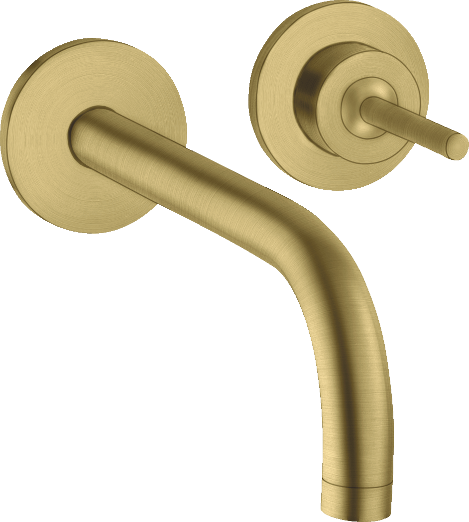 Single lever basin mixer for concealed installation wall-mounted with spout 225 mm and escutcheons